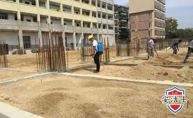 义乌学校机关防治白蚁